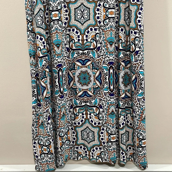 Artisan NY Maxi Skirt Boho Print Pull On S - Picture 6 of 13